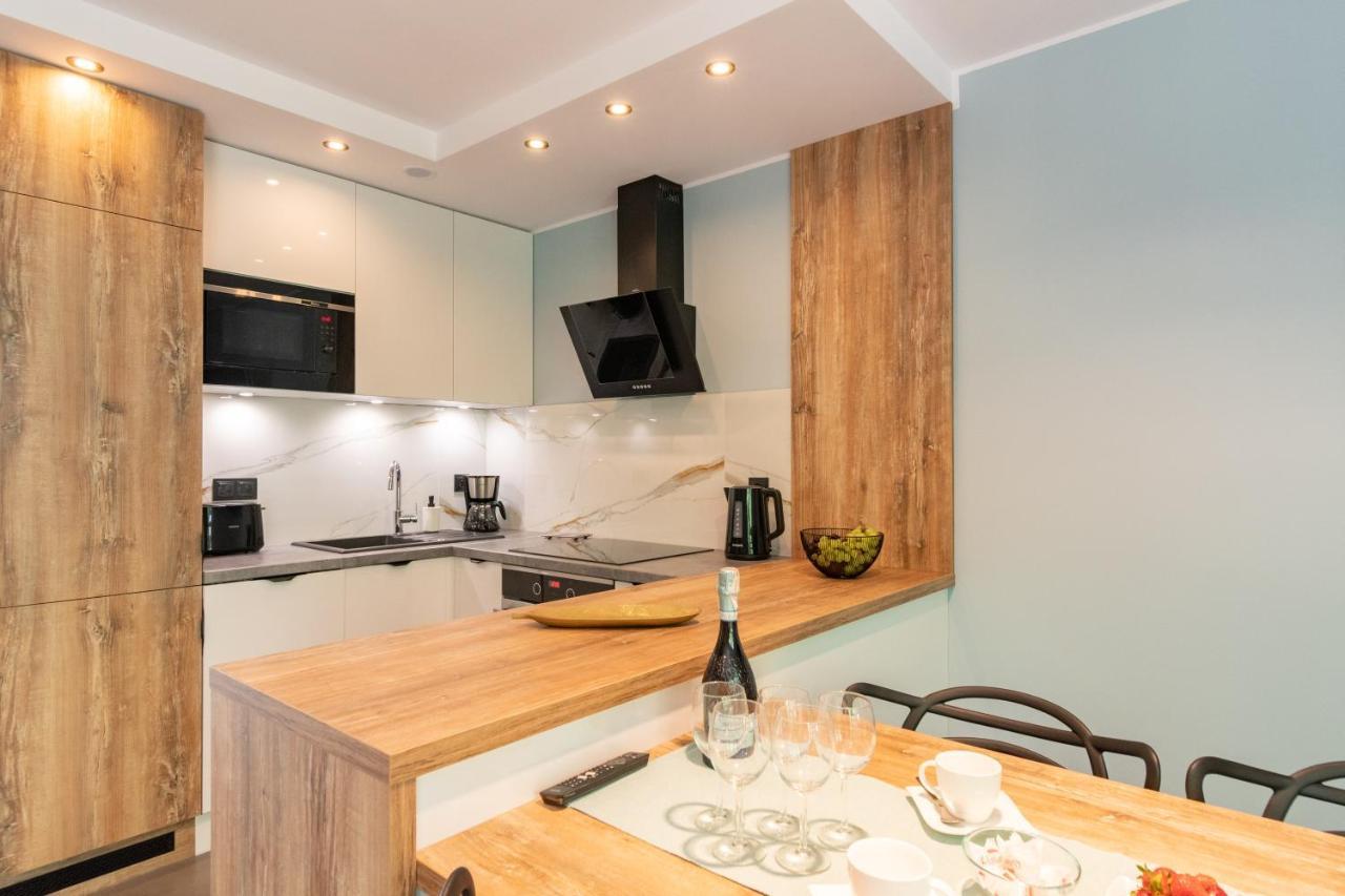 Apartamenty W Sam Las By Klif Ustka Dış mekan fotoğraf