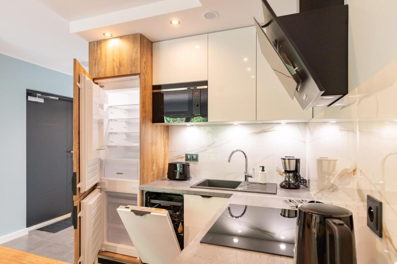 Apartamenty W Sam Las By Klif Ustka Dış mekan fotoğraf