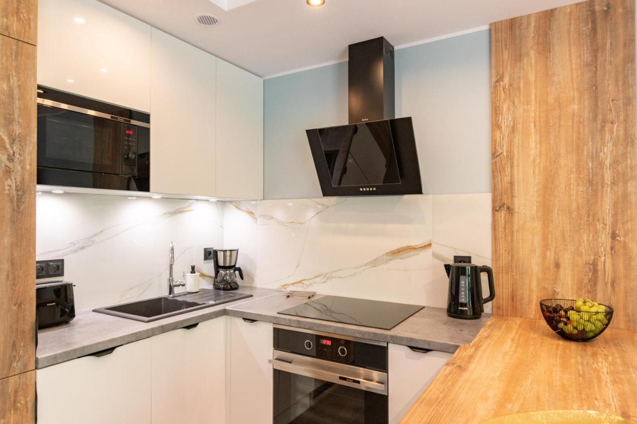 Apartamenty W Sam Las By Klif Ustka Dış mekan fotoğraf