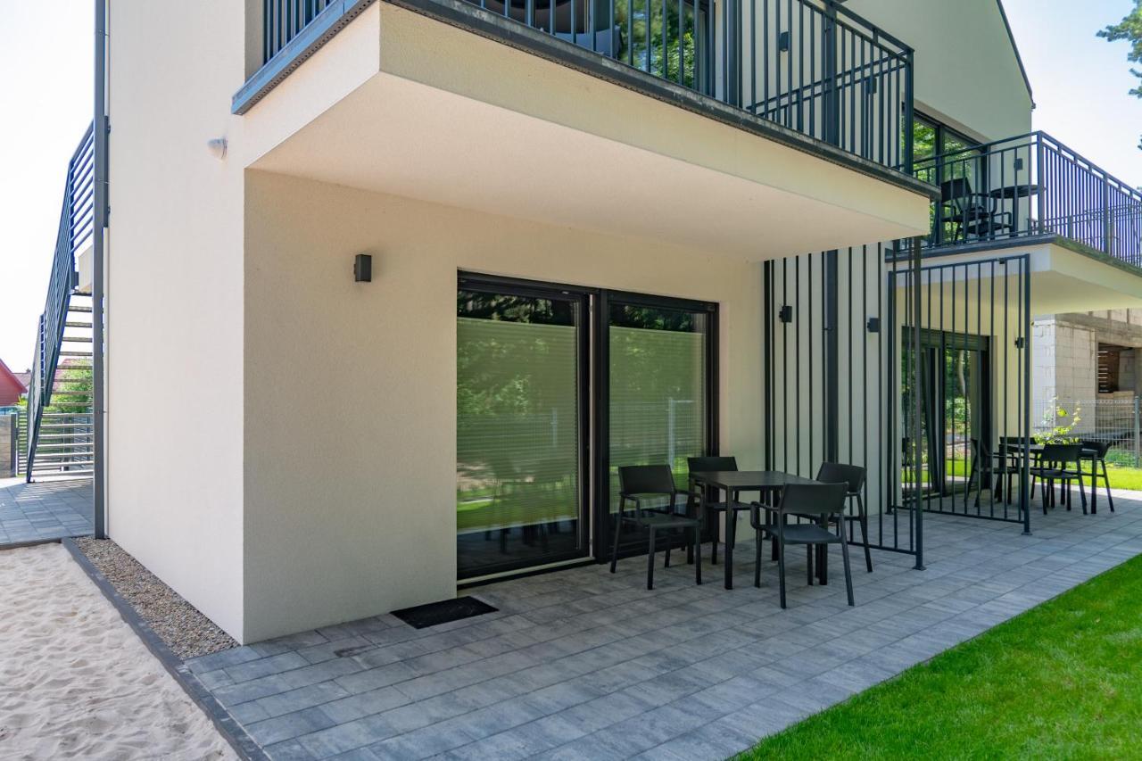 Apartamenty W Sam Las By Klif Ustka Dış mekan fotoğraf