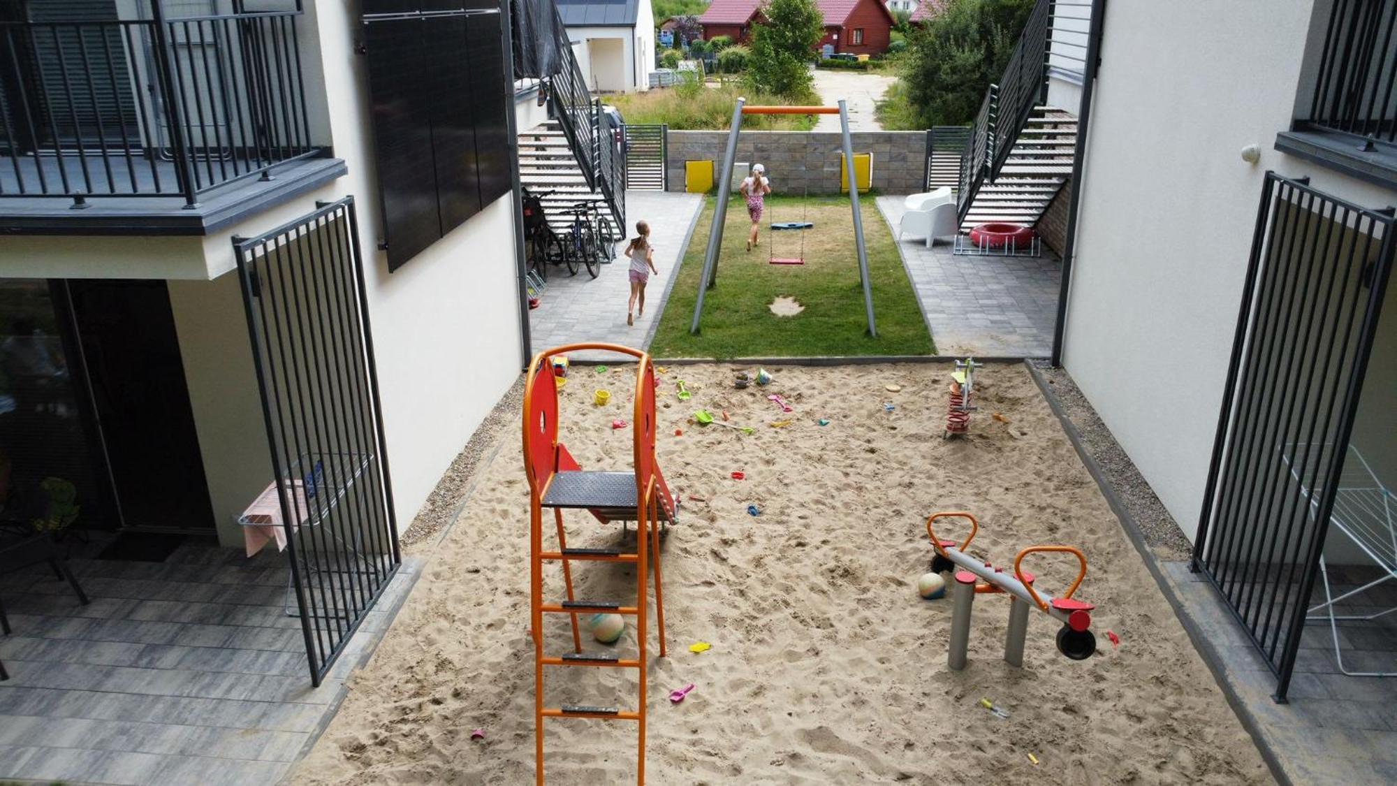 Apartamenty W Sam Las By Klif Ustka Dış mekan fotoğraf