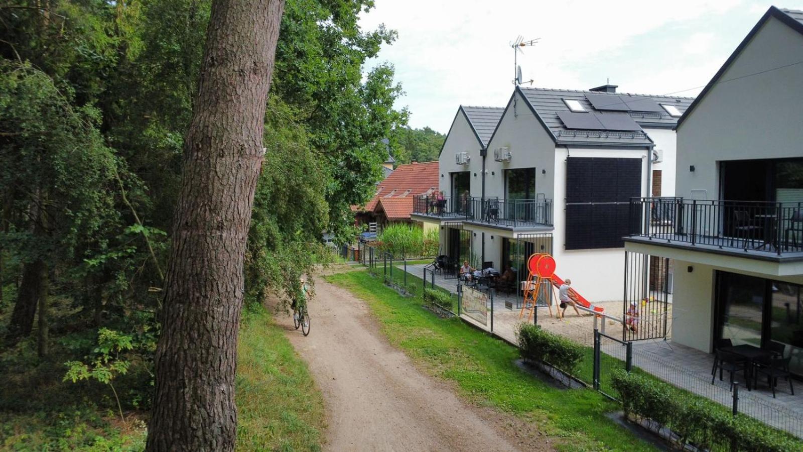 Apartamenty W Sam Las By Klif Ustka Dış mekan fotoğraf